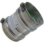 018932F Raypak AVIA Heater 4 inch Stainless Steel Flue Adapter Kit