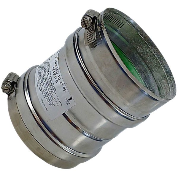 018932F Raypak AVIA Heater 4 inch Stainless Steel Flue Adapter Kit