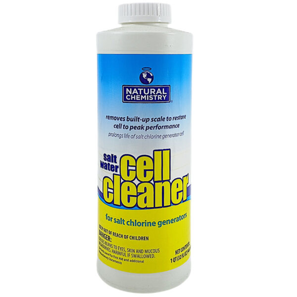 17432NCM Swimming Pool Salt Cell Cleaner Descaler & Scale Remover (32 oz.) by Natural Chemistry