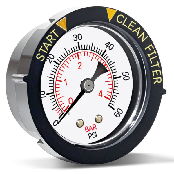 190059 Pentair® Aftermarket Back Mount Filter Pressure Gauge