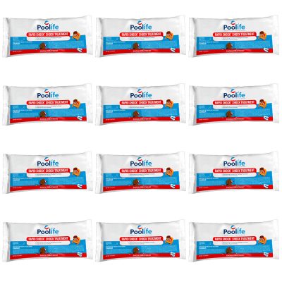 22332 Poolife Pool 68% Rapid Shock 1lb. 12-Pack Multi-Pack
