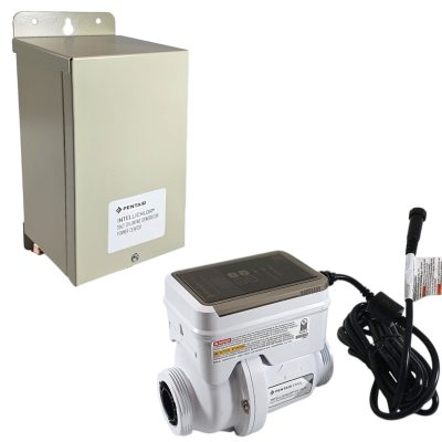 523733 IntelliChlor Plus30 Pentair® 30K Cell Swimming Pool Spa Salt Water Generator Cell and Power Center - Replacement for Discontinued 523081
