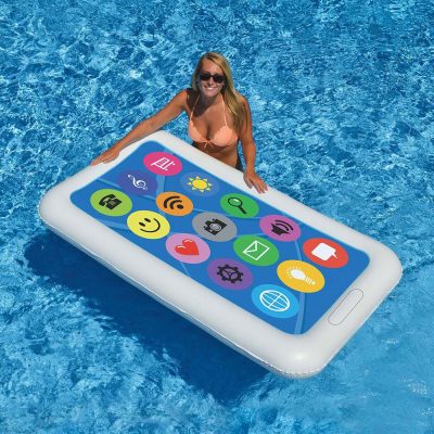 90636 Swimming Pool Inflatable Smart Phone Mat Float