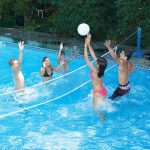 9186 Swimming Pool Cross Volley Game