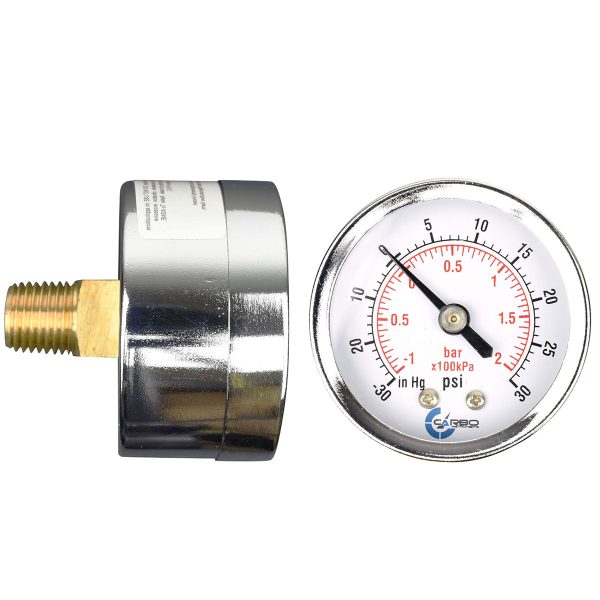AXV096GR Hayward® Pentair® Replacement In Line Vacuum Gauge R36006