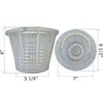 85014600 Pentair Admiral S-20 Skimmer Basket B-200 27180-200-000