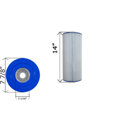 C-7660 Cartridge Filter 60 GPM Pac-Fab Wet Institute