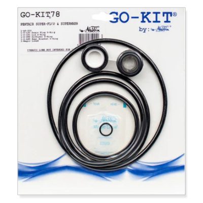 GO-KIT78 Aladdin Pentair SuperFlo 342001 VS SuperMax Pump Seal Kit