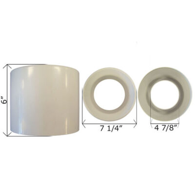 89700009R Jacuzzi Skimmer Weir 51-105-1337