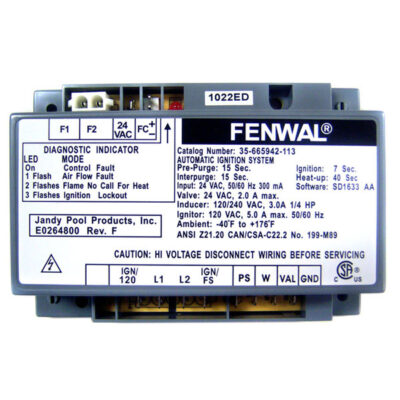 R0456900 Jandy® LXi Ignition Control