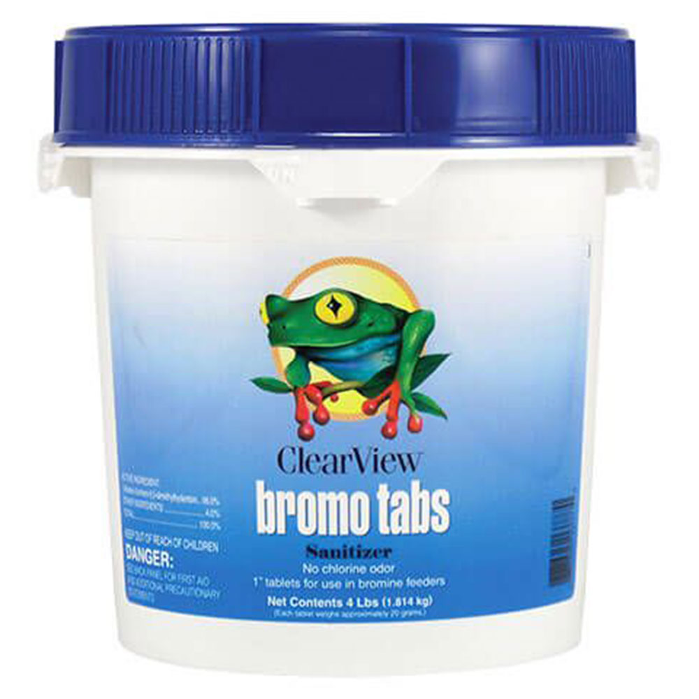 Clearview Bromo Bromine Brominating 1in. Tablets 4lb. CVBR004