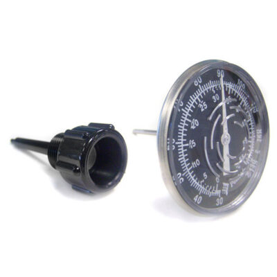 SL1DW Pentair® 30-130 F w/ Nylon Well Iline Thermometer