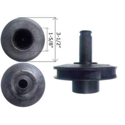 C105-228PF Pentair® Impeller 1 HP -Jet Spa Pump