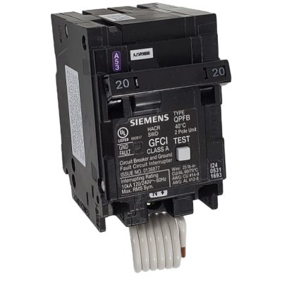 PA220GF Pentair Replacement GFCI Breaker 2 Pole 20 Amp Q220GF