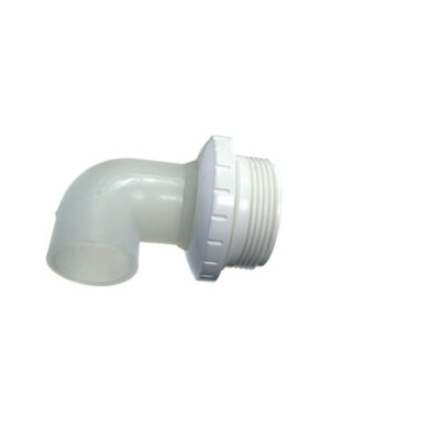 400-1410F Pool Spa Eyeball Fitting White 1 inch 90 deg. Waterway B