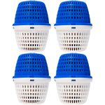 PoolRx Plus With Silver 7.5K-20K Pools Blue White 4-Pack Multi-Pack