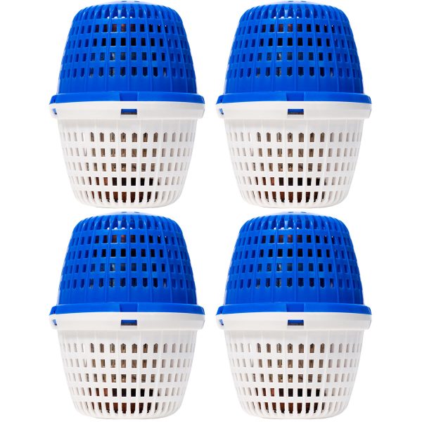 PoolRx Plus With Silver 7.5K-20K Pools Blue White 4-Pack Multi-Pack