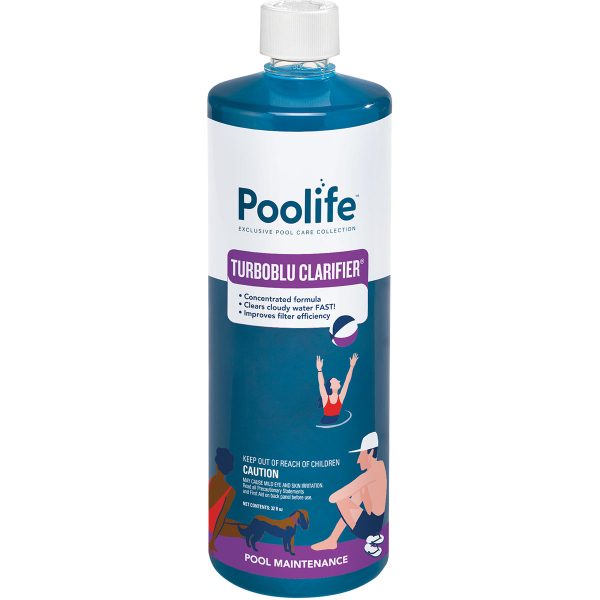 62064 Poolife TurboBlu Swimming Pool Water Clarifier