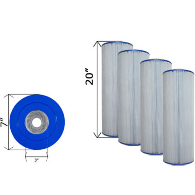 R173573 178580 Pentair® Replacement CCP320 Filter Cartridge Set 4-Pack Multi-Pack