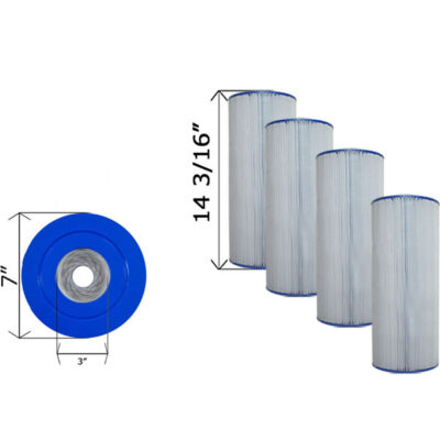 C-7447 Cartridge Filter Hayward® CX480XRE C-7458 4-Pack Multi-Pack