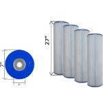 C-7459 Replacement Cartridge Set for CL340 Filter 4-Pack Multi-Pack