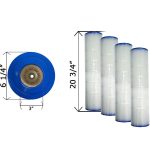 178654 Cartridge Filter Pentair Quad D.E. 60 C-6960 (4 Count)