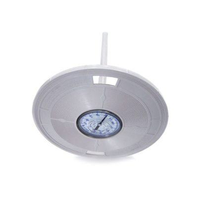 Skimmer Lid 9-3/16 in. with Thermometer Pentair White L4W