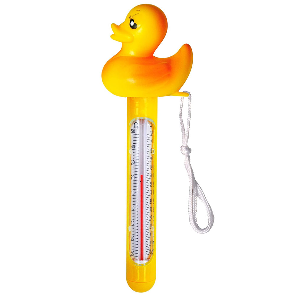 Swimming Pool Spa Swimline HydroTools Soft Duck Thermometer 9230