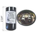 BC-161 U.S. Seal Capacitor 161-193 MFD 125V