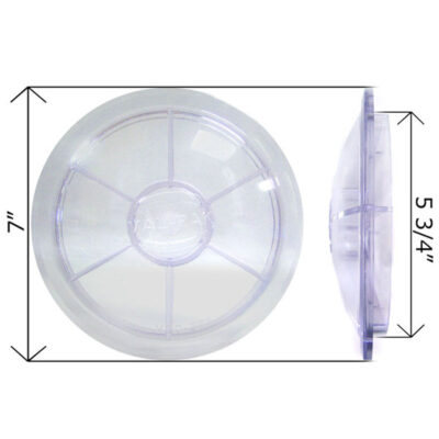 V20-371 WhisperFlo Pump Pentair® Lid Old Style Before 11-98 070795