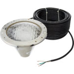 Pentair® Amerlite® Large Pool Light 500W 120V 100 Ft Cord Incandescent