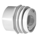 JE3101B AquaStar Flush Mount Return Fitting Jet 1.5in. White