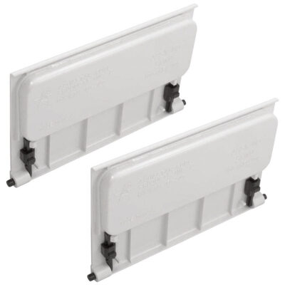 SKWD101 AquaStar Pool Skimmer Flap Weir with 2 Clips White 2-Pack Multi-Pack