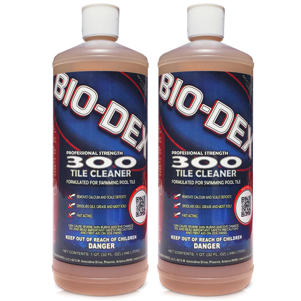 Bio-Dex 300 Swimming Pool Tile Cleaner BD3OO BD300 - 2 Pack