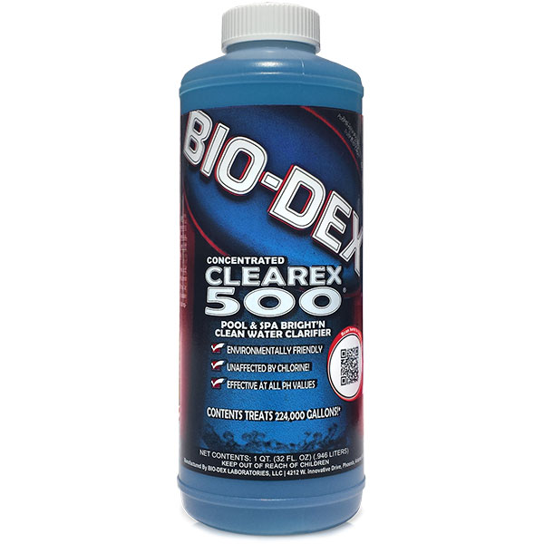 Bio-Dex Clearex 500 Professional Strength Water Clarifier CX532