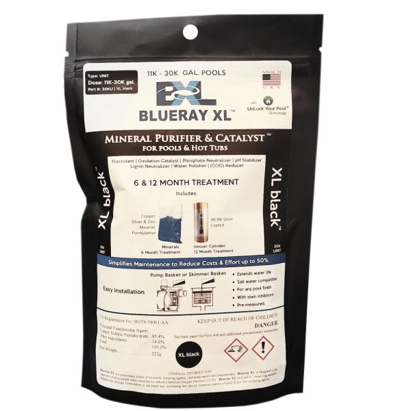 30KU Blueray XL - XL Black Mineral Purifier & Catalyst for Pools