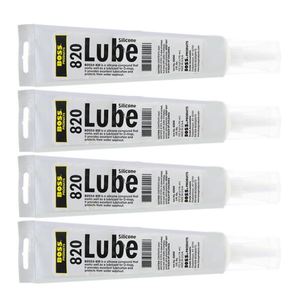 82030B Boss 820 Silicone Lube 3oz. Pool and Spa 4-Pack Multi-Pack