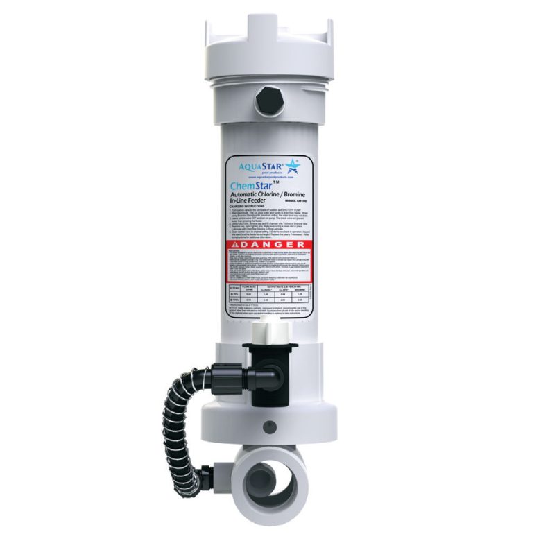 Chlorine Bromine Feeder Inline Automatic Chlorinator Tab Feeder CH100