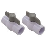 25800-110-000 CMP Socket x Socket Ball Valve 1 Inch (2 Count)