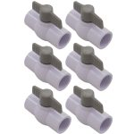 25800-110-000 CMP Socket x Socket Ball Valve 1 Inch (6 Count)