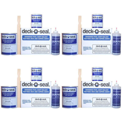 4701032 Deck-O-Seal Pool Deck Sealant Gray 96 oz. 4-Pack Multi-Pack
