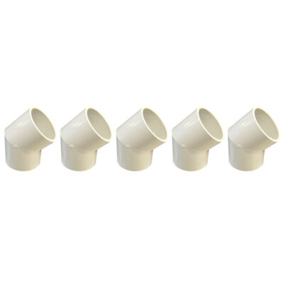 417-025 Slip 45 Degree Elbow 2-1/2 in. 5-Pack Multi-Pack