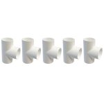 401-010 Tee 1 in. Slip 5-Pack Multi-Pack