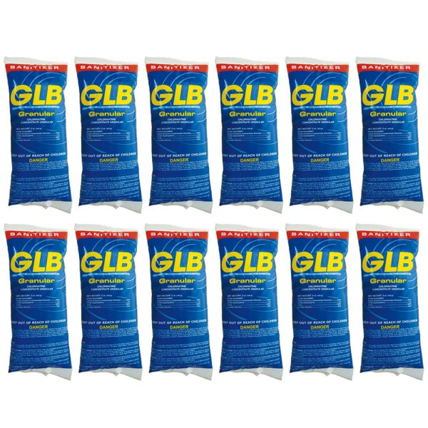 71001A GLB Stabilized Granular Chlorine Di-Chlor 1 Lb. (12 Count)