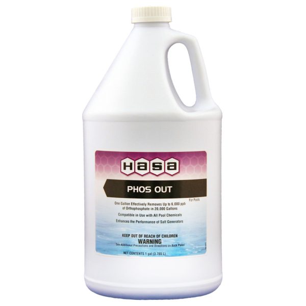 Hasa Phos Out Swimming Pool Phosphate Remover 1 Gal. 77141