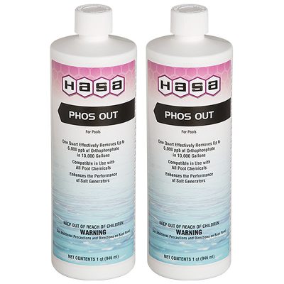 Hasa Phos Out Swimming Pool Phosphate Remover 77121 - 2 Pack