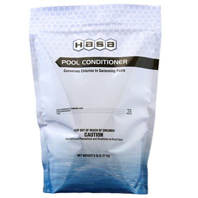 Hasa Pool Water Stabilizer Conditioner Cyanuric Acid 5lb. 11947 65085
