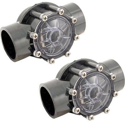 PSCV2S2DGR Hayward® 2-2.5 in. PSV PVC Check Valve Dark Gray 2-Pack Multi-Pack