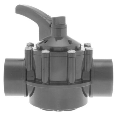 PSV2S2DGR Hayward® 2-2.5 in. PVC Diverter Valve 2 Port