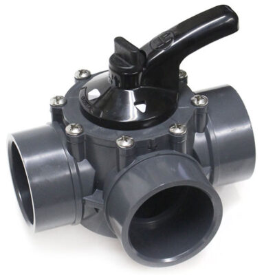 PSV3S2DGR Hayward® 2-2.5 in. PVC Diverter Valve 3 Port